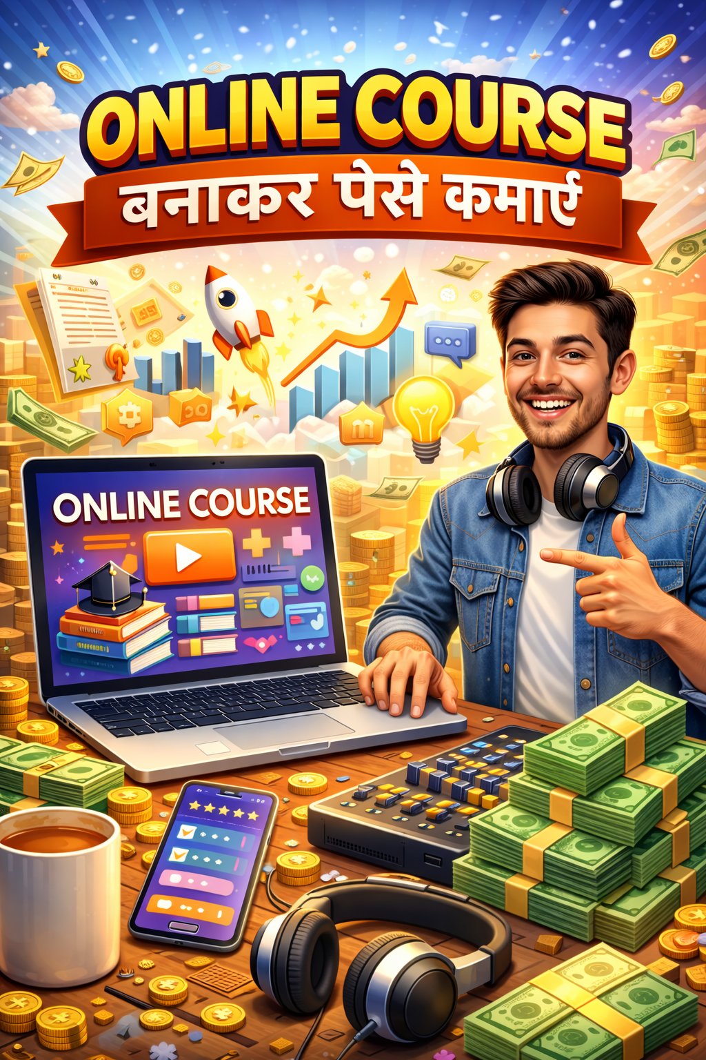 Online Course Sell karke Lakho Kamao
